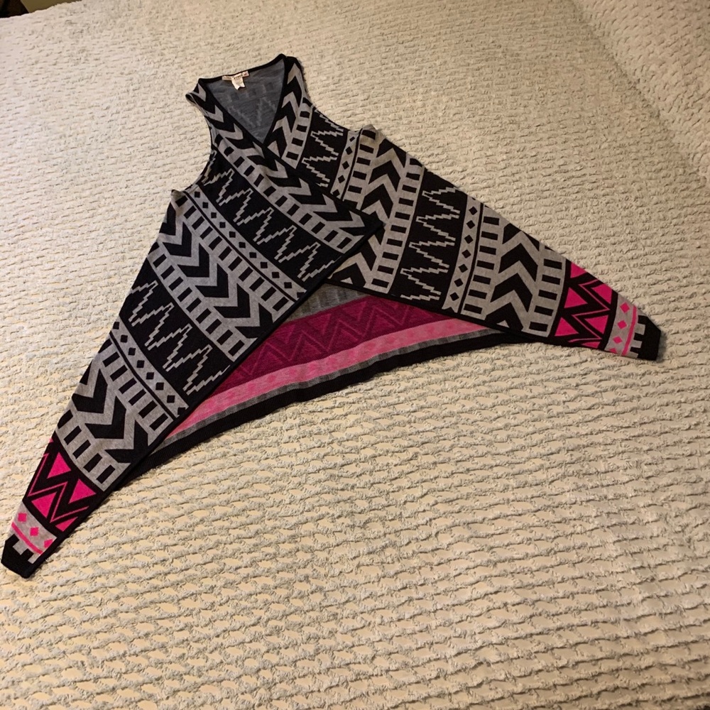 Derek Multi-Color A-Symmetrical Vest